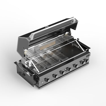 Bull BBQ 7-Burner Built-in Outdoor Kitchen with Rotisserie - Premium #304 Stainless Steel