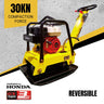 BBT Vibratory Reversible Compactor 30KN - Genuine Honda GX160 -