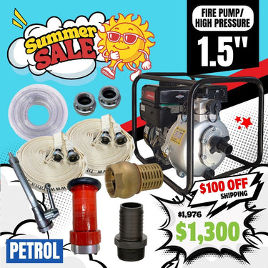 Petrol Fire Pump Combo – Complete Protection Bundle