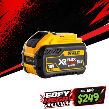 Dewalt 18V-54V 9ah XR Flexvolt Battery