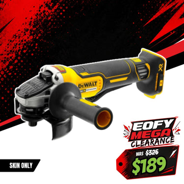 DEWALT - DCG406N 18V Lithium ion Brushless Angle Grinder - skin only