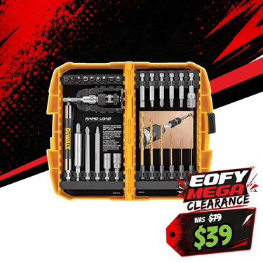 DEWALT RAPID LOAD® 30 Piece Drill Drive Screwdriving Set with Tough Case