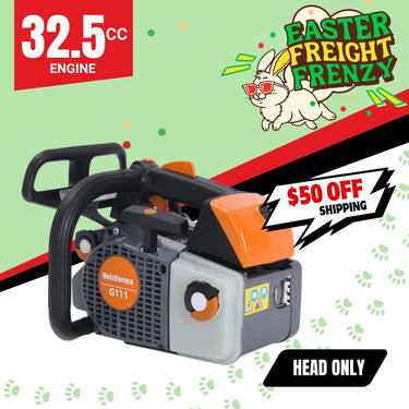 BBT 32cc 2.1HP 12" / 14" Arborist Petrol Chainsaw - Power Head Only