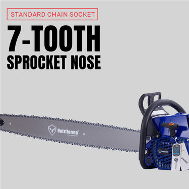 BBT 122cc 8.5hp 36" to 76" Slabbing Saw Petrol ChainSaw - Power Head Only
