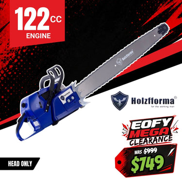 BBT 122cc 8.5hp 36" to 76" Slabbing Saw Petrol ChainSaw - Power Head Only