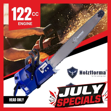 BBT 122cc 8.5hp 36" to 76" Slabbing Saw Petrol ChainSaw - Power Head Only