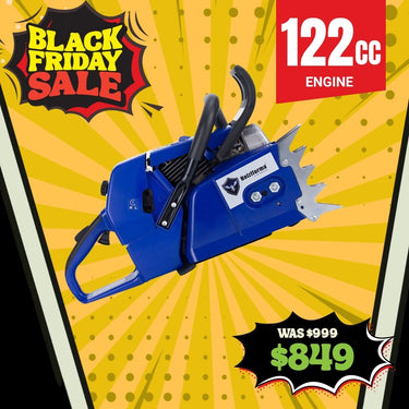 BBT 122cc 8.5hp 36" to 76" Slabbing Saw Petrol ChainSaw - Power Head Only