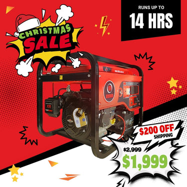 BBT 8000i 6kVa Off Grid Petrol Generator - Briggs & Stratton XR2100- 2-Year Warranty