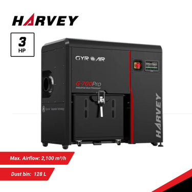 Harvey Gyro Air G700 PRO Woodwork Dust Extractor - Nebula Black