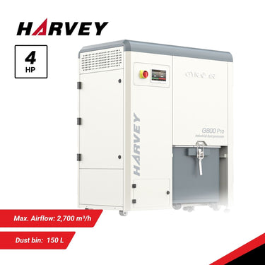 Harvey Gyro Industrial Dust Woodwork Filter Extractor G-800Pro