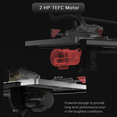 2 HP TEFC motor