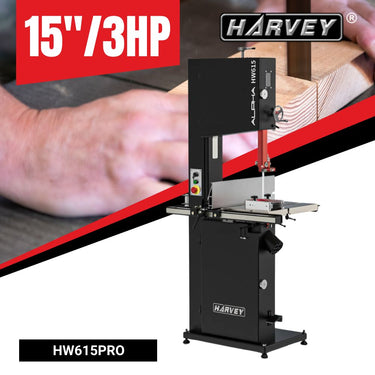 Harvey HW615PRO 15” Industrial Band Saw