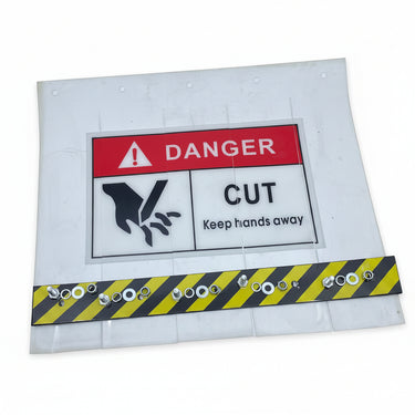 BBT 9000 Mulcher Splash Plate and Clamp