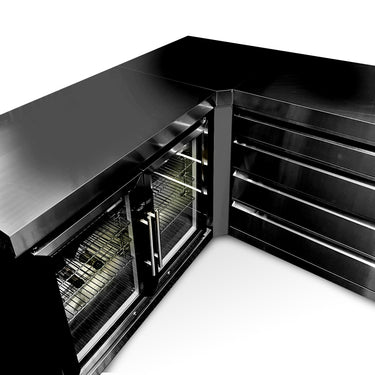 Bull BBQ® Black Edition Corner Module– #304 Stainless Steel