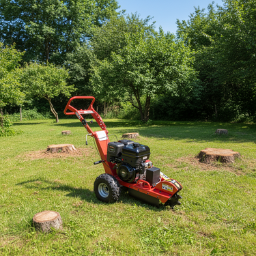 BBT Commercial Stump Grinder - Briggs & Stratton Vanguard 14HP Electric Start - 2-Year Warranty
