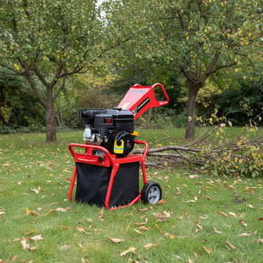 BBT XR950 Briggs & Stratton Garden Wood Chipper Shredder - 6.5hp Petrol - 2-Year Warranty