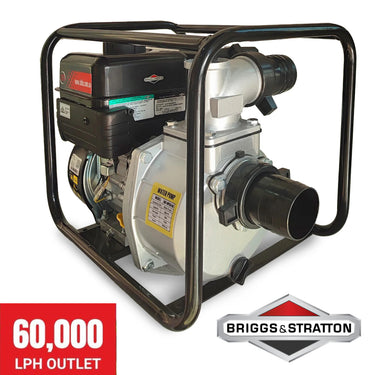 BBT 3" High Volume Transfer Water Pump - Briggs & Stratton XR950 - 2yrw