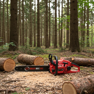 BBT 40V Cordless 14" Chainsaw - Brushless & Dual 4.0Ah Lithium-ion Makita Compatible