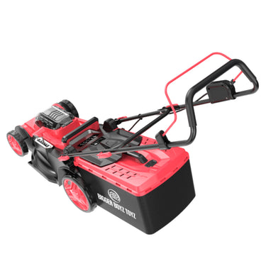 BBT 40V Cordless 17" Lawn Mower - Brushless & Dual 4.0Ah Lithium-ion Makita Compatible