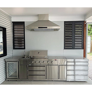 Outdoor Kitchen Extractor Bbq Extractor Fan Bull BBQ 900mm Exhaust