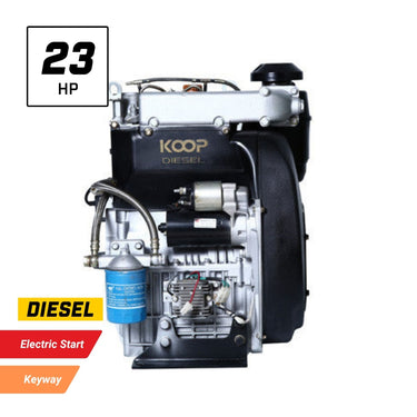 KOOP 23hp Twin Cylinder Diesel Stationary Engine