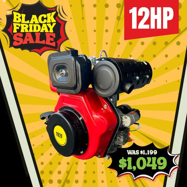 Koop 192 12hp Diesel Electric Start Engine Keyway