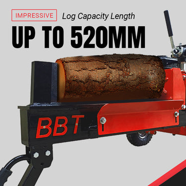 up to 520 mm log capacity