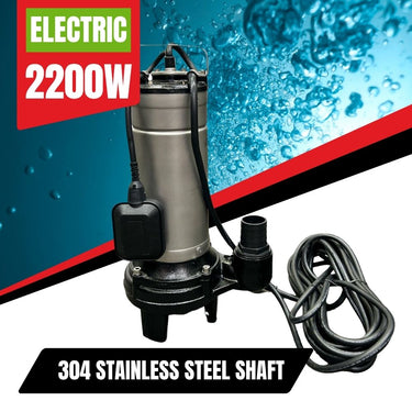 BBT Submersible Sewage Water Tank Pump – 2200W - 34,500L/h