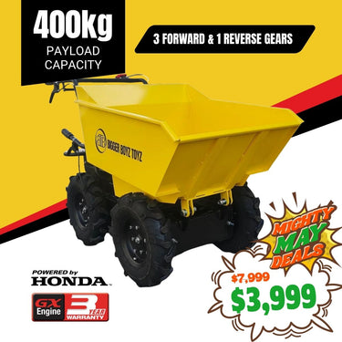BBT Commercial Honda Wheeled Mini Dumper 400kg - MDW-400