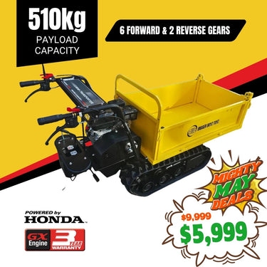 BBT Commercial Honda Tracked Mini Dumper 510kg Hydraulic - MDT510