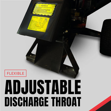 Adjustable Discharge Throat