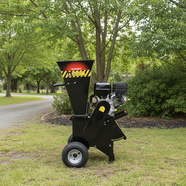 BBT 15/20hp Petrol 420cc Electric Start Garden Wood Mulcher/Chipper - 2-Year Warranty