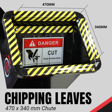 Chipping leaves