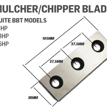 BBT Mulcher Belt & HSS Blade 11hp - 15hp