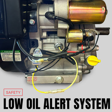 Low Oil Alert System