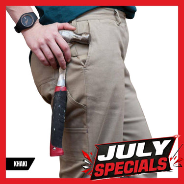 Green Hip - Pants Give Cargo 'Every Bron, Vick and Sally' (Khaki) - Women's Workwear