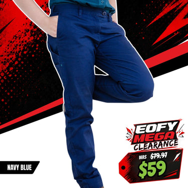 Green Hip - Pants Original 'Gardener Gal' (Navy Blue)  - Women's Workwear
