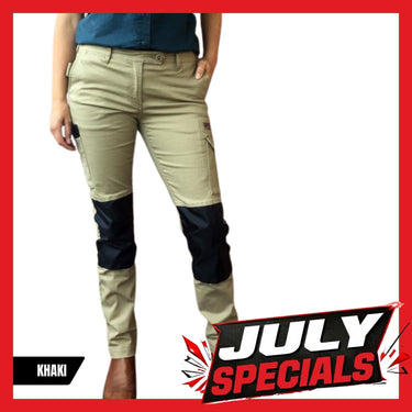 Pants SKNY Flex ‘Every Woman Utility’ (Khaki) - Women's Workwear