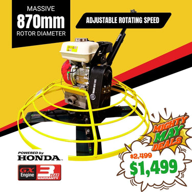 BBT Commercial Walk-Behind Power Trowel 36"  - Genuine Honda GX160 - PT36