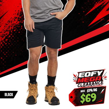 CAT Elite Operator Flex Short Black