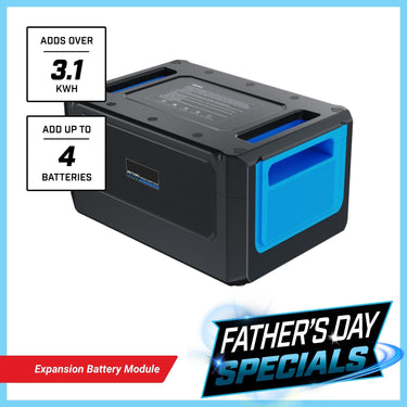 Expandable Power for the PowerTRON 3600 - PowerTRON 3072Wh Expansion Battery Module
