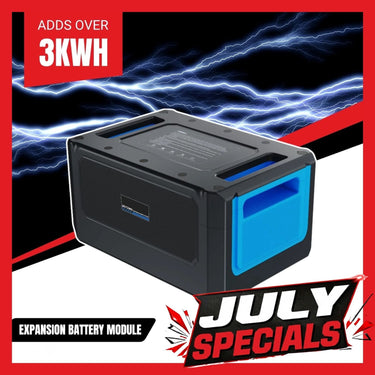 Expandable Power for the PowerTRON 3600 - PowerTRON 3072Wh Expansion Battery Module