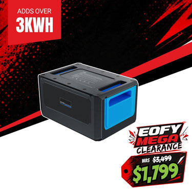 Expandable Power for the PowerTRON 3600 - PowerTRON 3072Wh Expansion Battery Module
