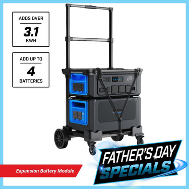 PowerTRON 3600 Lithium Battery Power Station - Expandable to 12.2kWh - 2-Year Warranty