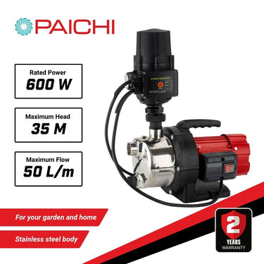 PAICHI pump with specifications on a white background