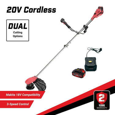 BBT Cordless Brush Cutter - Brushless & 4.0Ah Lithium-ion Makita Compatible
