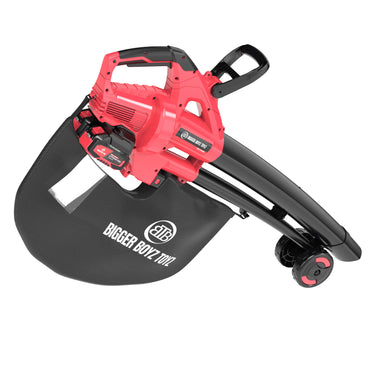 BBT 40V Cordless Blower Vacuum - Brushless & Dual 4.0Ah Lithium-ion Makita Compatible