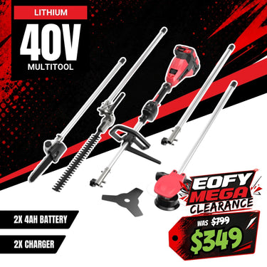 BBT 40V Cordless Multi-tool 4-in-1 - Brushless & Dual 4.0Ah Lithium-ion Makita Compatible