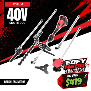 BBT 40V Cordless Multi-tool 4-in-1 - Brushless & Dual 4.0Ah Lithium-ion Makita Compatible