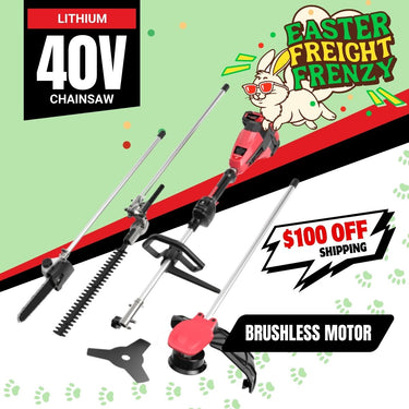 BBT 40V Cordless Multi-tool 4-in-1 - Brushless & Dual 4.0Ah Lithium-ion Makita Compatible